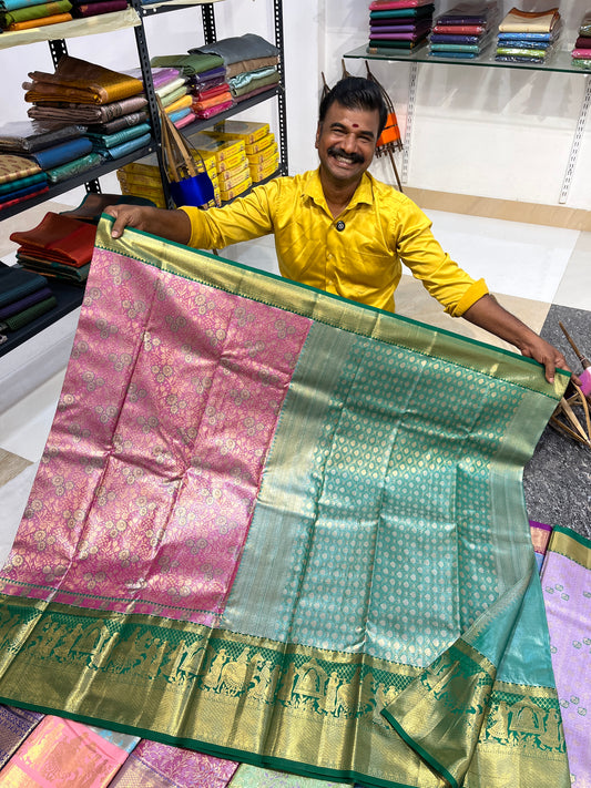 Semi Kanchi  Silk Saree 002