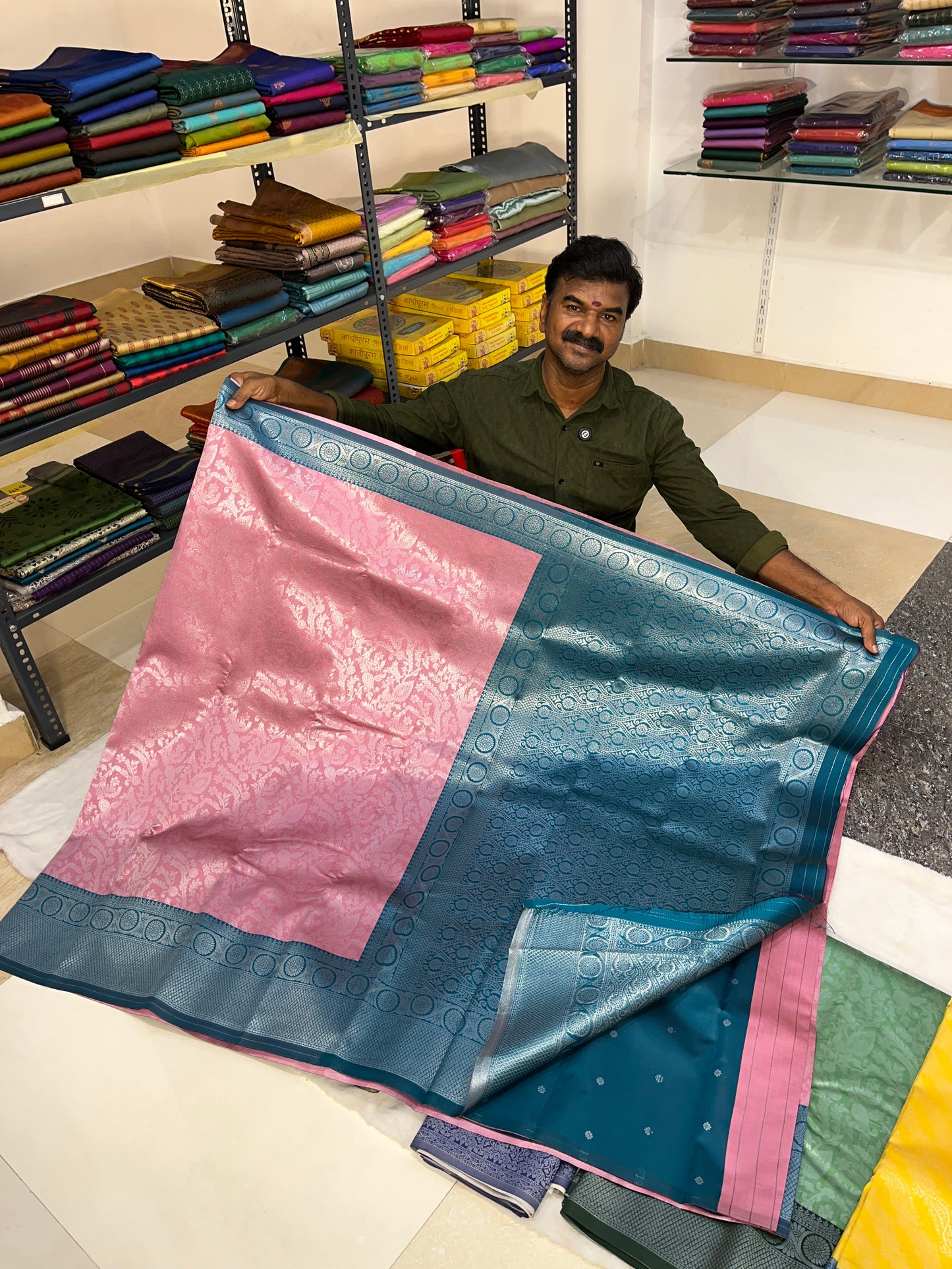 Kanchi Semi Silk Saree 013